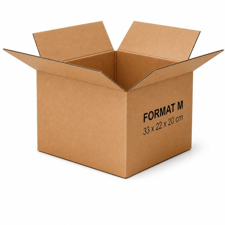 Carton expédition taille moyenne
