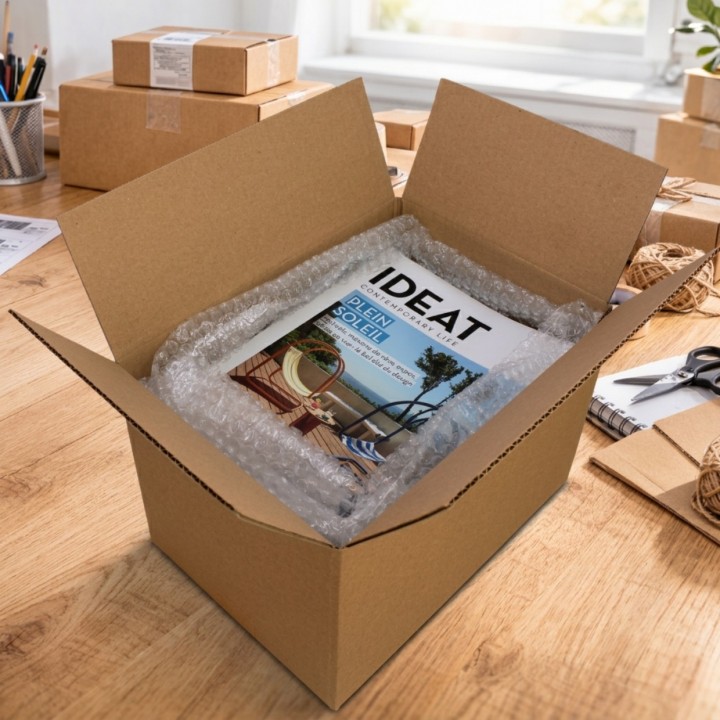 Carton emballage livre format A4