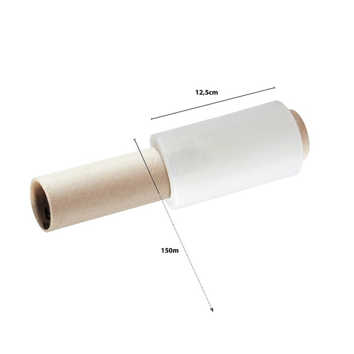 Film étirable transparent 150 m x 0,45 m - 15 µ | Life Pack