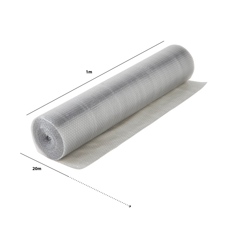 Film à bulles recyclé 1 x 20 mètres - papier à bulles | Life Pack