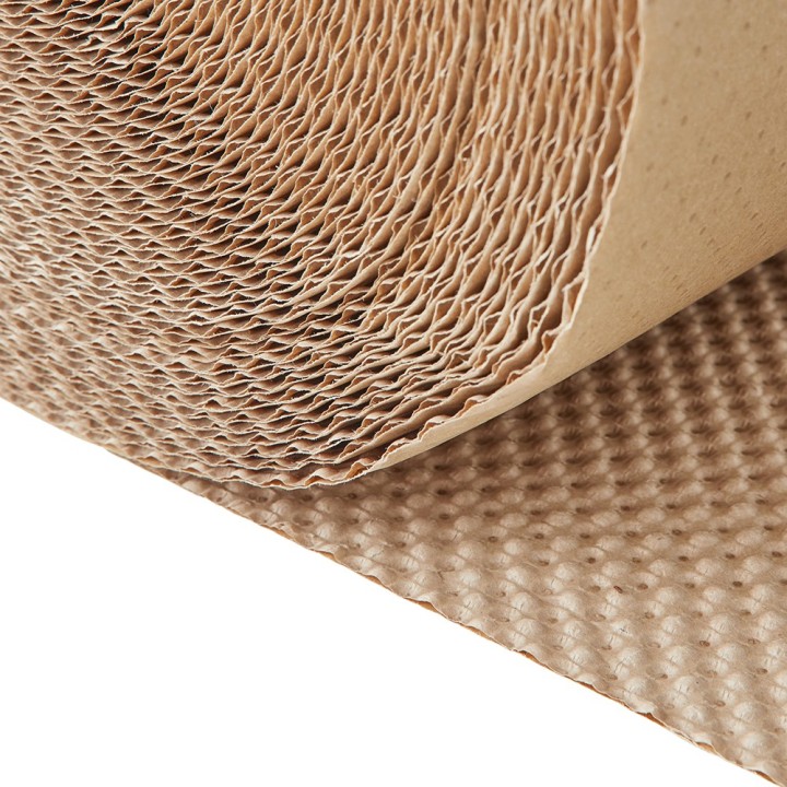 Film à bulles papier kraft recyclé 0,5 x 10 mètres - Bulles en papier recyclé