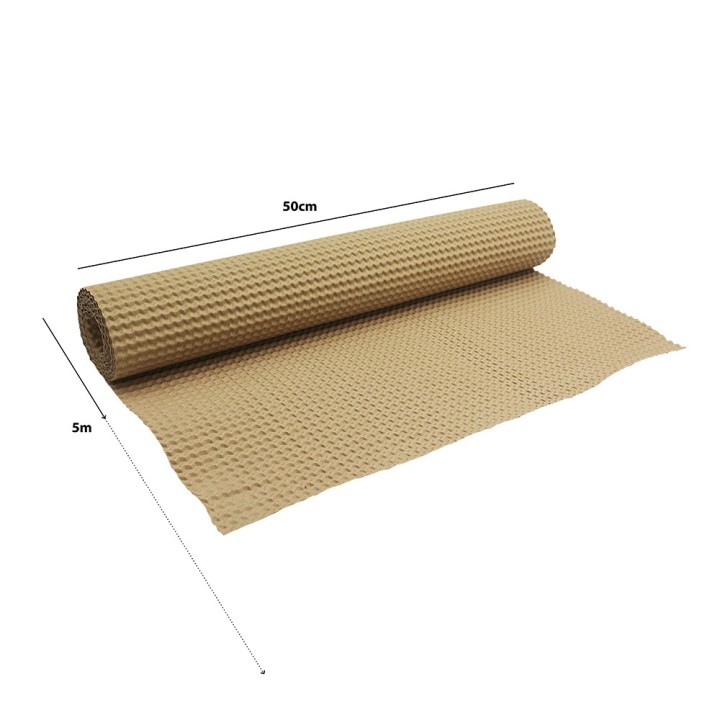 Rouleau papier gaufré recyclé 0,5 x 5 m - Protection emballage | Life Pack