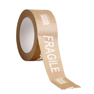 Ruban kraft Fragile recyclé 50 mm x 50 m | Life Pack